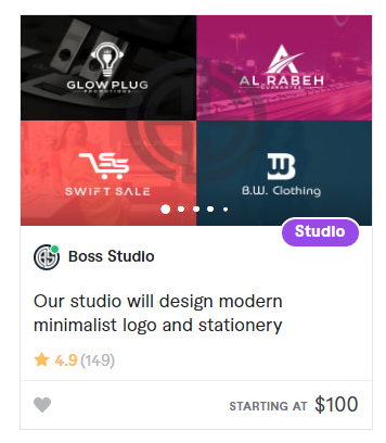 boss studio fiverr gig