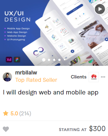 mrbilalw fiverr gig Make Money by Designing Apps