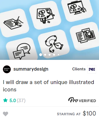 summarydesign fiverr gig