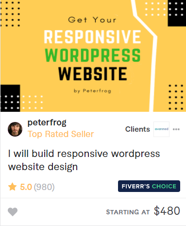 peterfrog fiverr gig