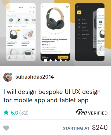 subashdas2014 fiverr gig Make Money by UX Design